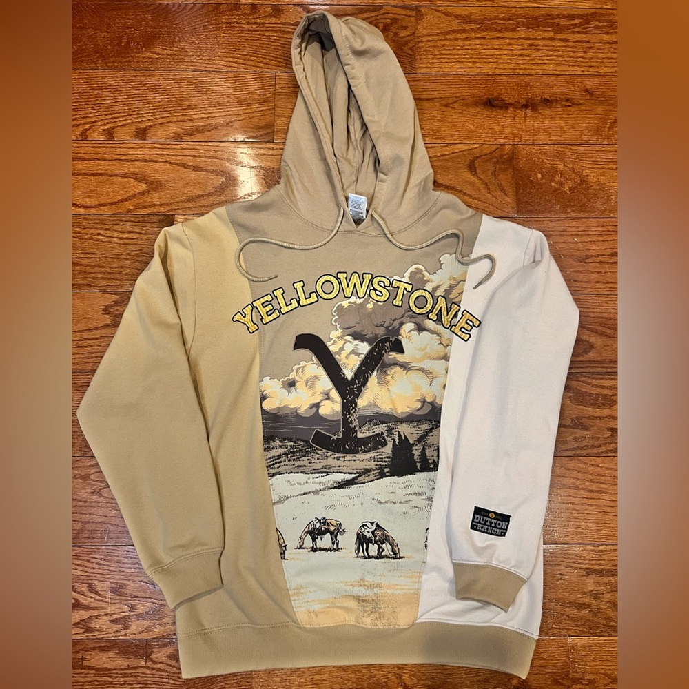 Yellowstone Hoodie Dutton Ranch Size Large